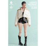 HiPlay Worldbox 1/6 ミルクコーヒー＆ブラックレザー ダウンセット CA020 女性 フィギュア用 服 洋服 セット