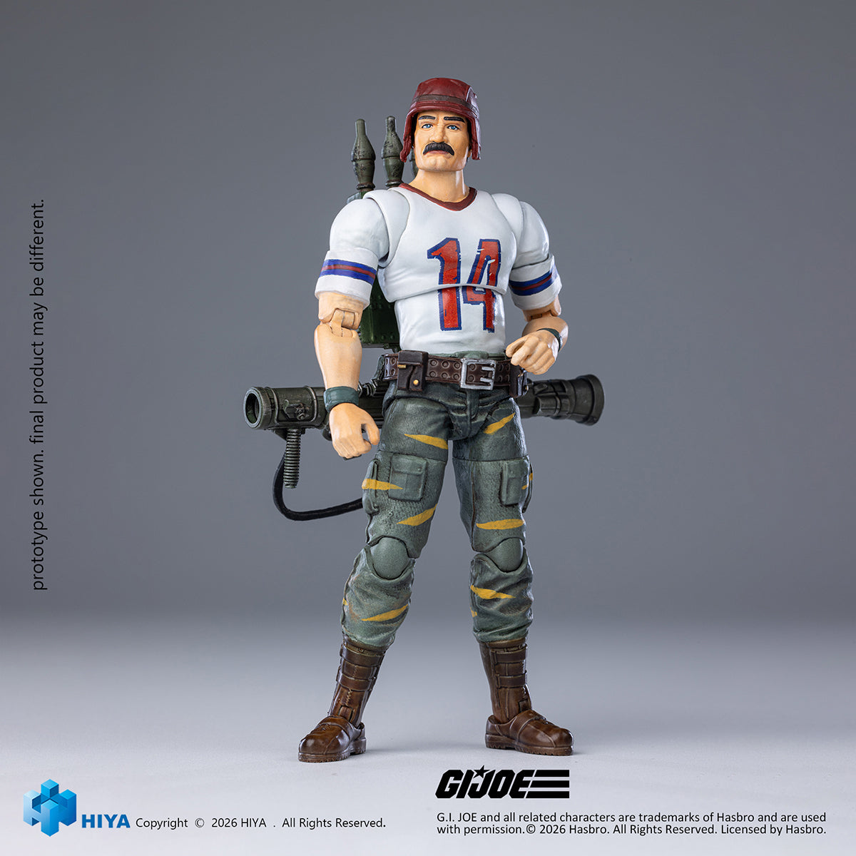 HiPlay HIYATOYS 1/18 G.I.ジョー 特殊部隊 バズーカ タイガーパワー版 EMG0479 可動フィギュア 塗装済み 完成品 アクションフィギュア