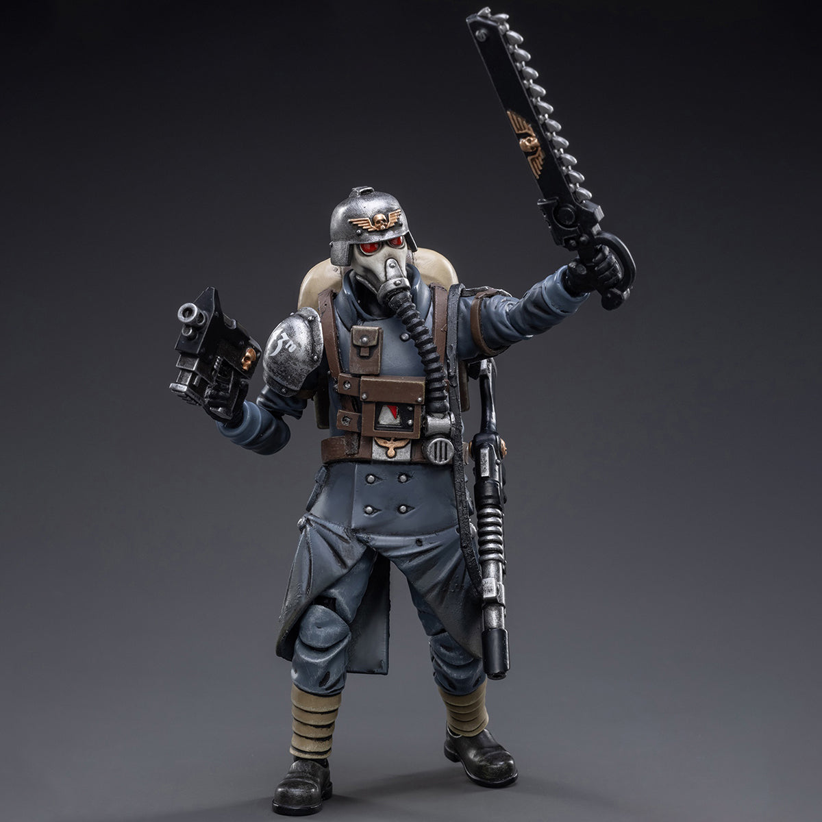 JOYTOY 1/18 アストラ・ミリタルム クリーグ・デスコーア ベテラン・スクワッド 可動フィギュア 塗装済み 完成品
