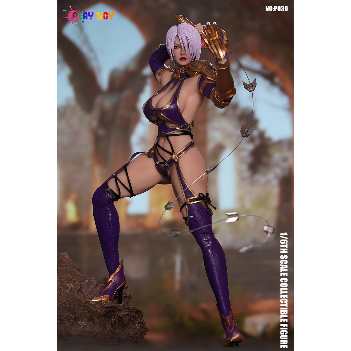 PLAYTOY 1/6 格闘女神 錬金術師 P030 アクションフィギュア 塗装済み 完成品