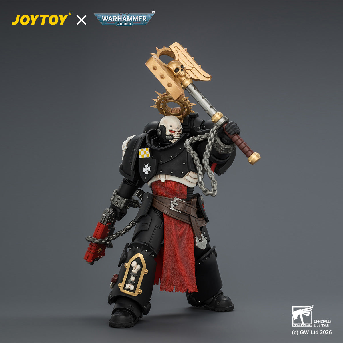 JOYTOY 1/18 ブラック・テンプラー ジャッジシアー2（メイス・オブ・ジャスティス＆アブソルヴァー・ボルトピストル装備） JT04872