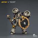 HiPlay JOYTOY 1/18 アイアン・ウォリアー MkII アサルト・サージェント（ディスインテグレーター・ピストル、パワーハンマー＆コンバットシールド装備） JT04483 可動フィギュア 塗装済み 完成品