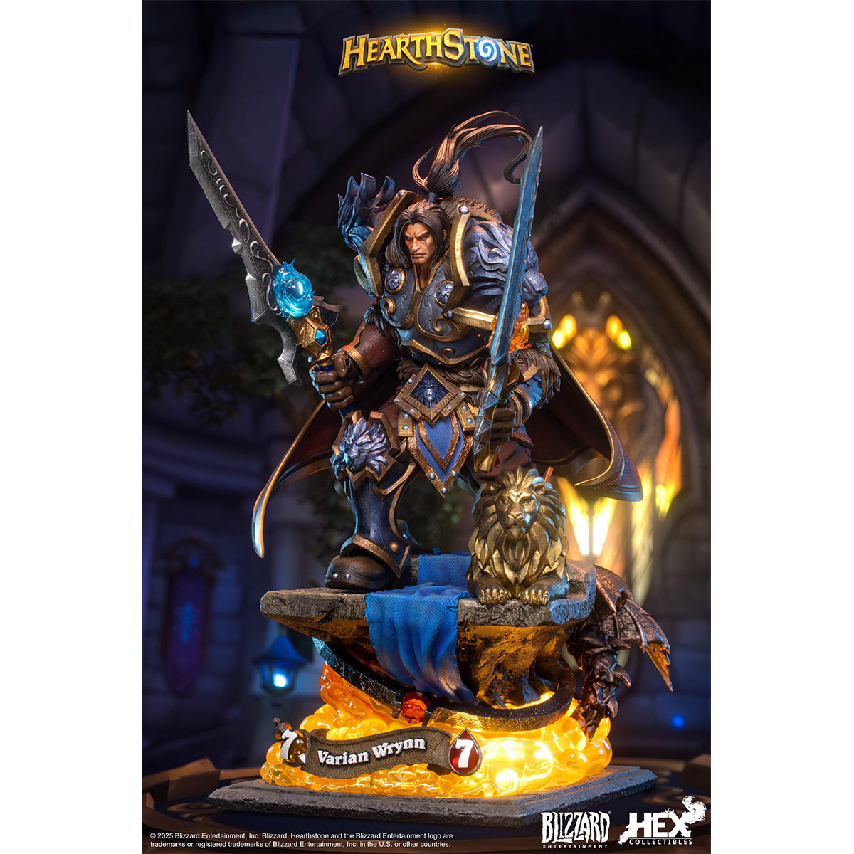 Blizzard 1/10 ハースストーン ヴァリアン・リン スタチュー HEXHS18
