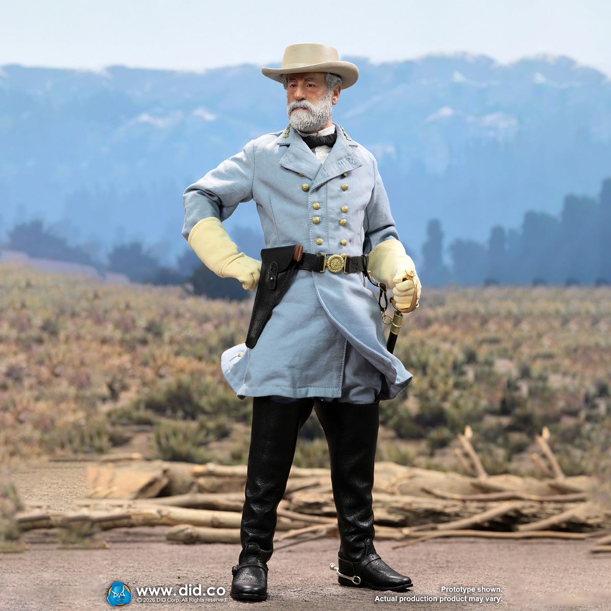 DID 1/6 アメリカ南北戦争 南軍将軍