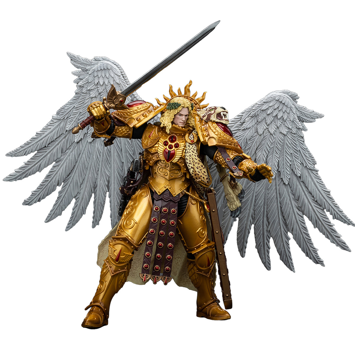 HiPlay JOYTOY Warhammer The Horus Heresy IX軍団のプライマーク、ブラッドエンジェルスのサングイニウス JT00218  1/18 可動フィギュア 塗装済み 完成品 PVC製