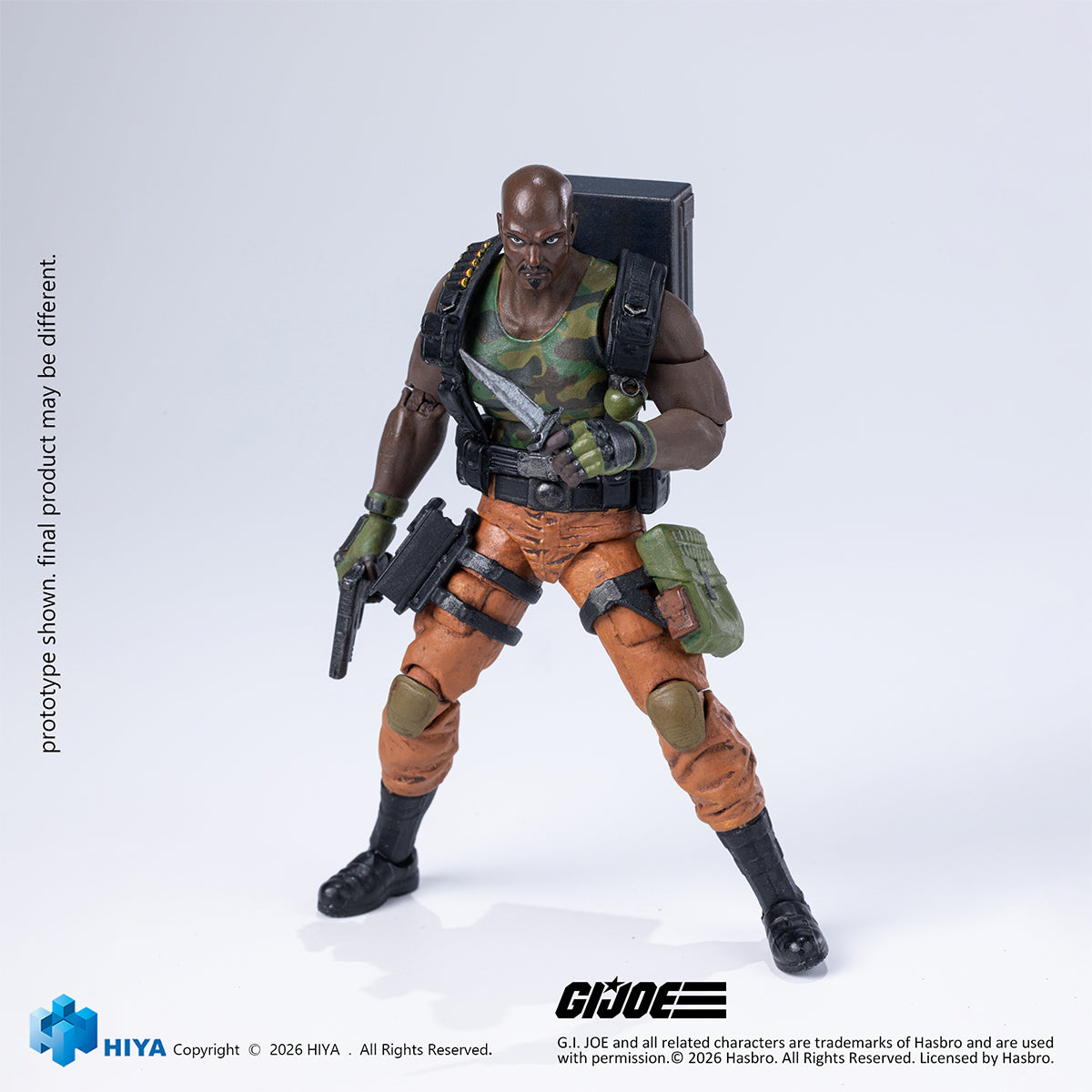 HIYA 1/18 G.I.JOE ロードブロック EMG0159 アクションフィギュア 塗装済み 完成品