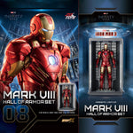 ZDTOYS 1/10 アイアンマン 格納庫 ホール・オブ・アーマー 2.0 セット MK1-MK10 1910-01-10