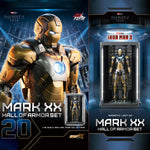 ZDTOYS 1/10 アイアンマン 格納庫 ホール・オブ・アーマー 2.0 セット MK11-MK20 1910-11-20