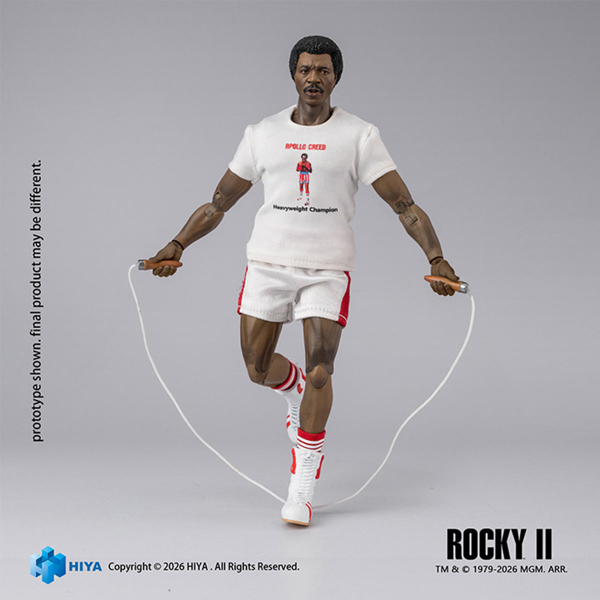 HIYA 1/12 ロッキー 2 アポロ・クリード ESR0194 アクションフィギュア 塗装済み 完成品