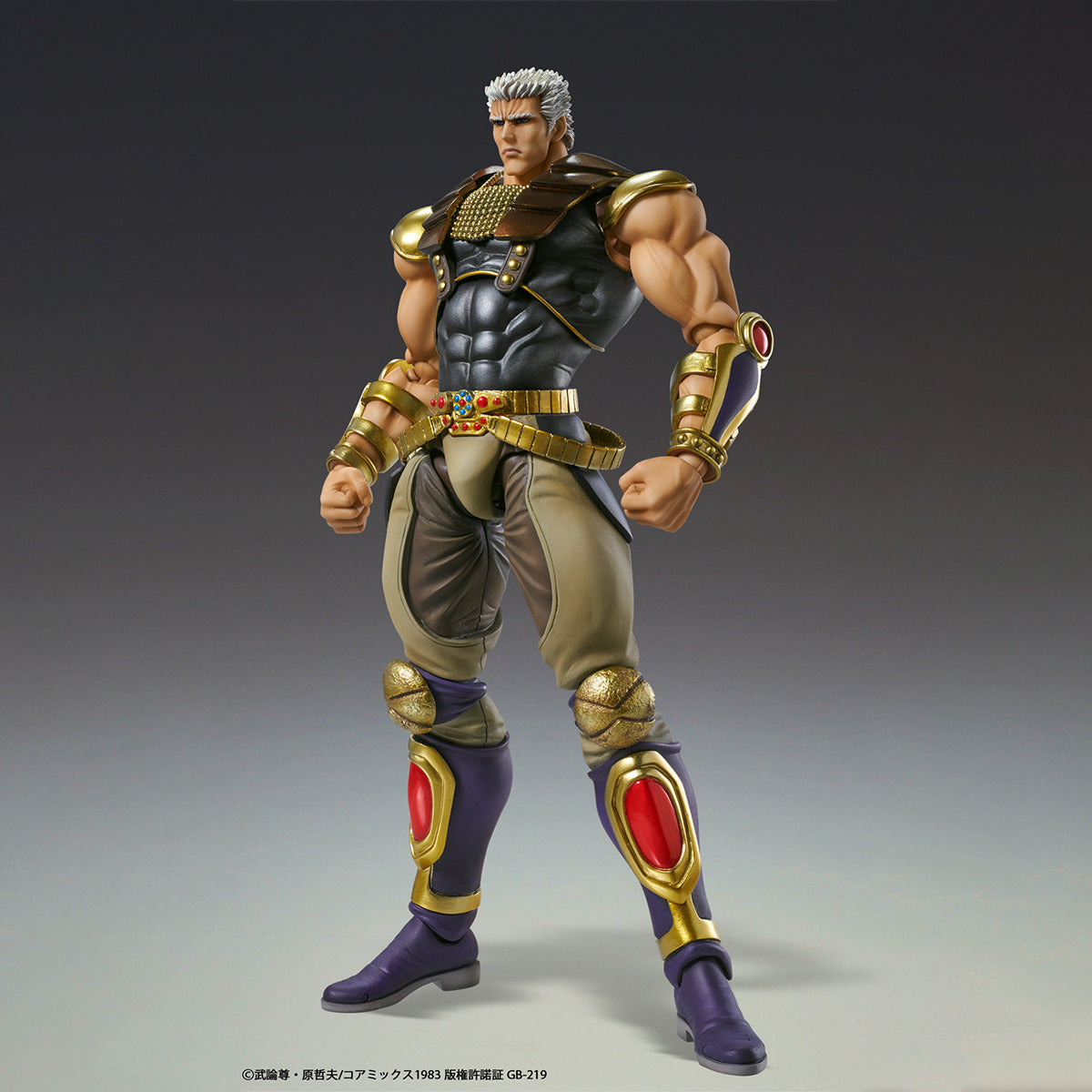 HiPlay Medicos 北斗の拳 長兄 ラオウ 可動フィギュア 塗装済み 完成品 アクションフィギュア