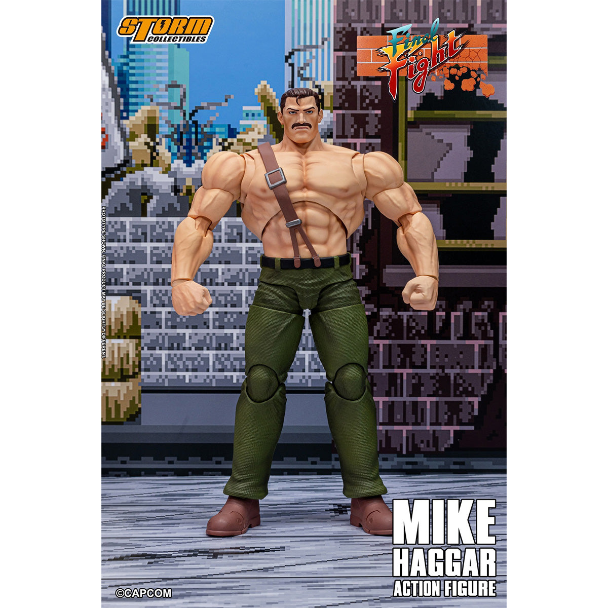 HiPlay Storm Collectibles ファイナルファイト マイク・ハガー CAFF01 アクションフィギュア 可動フィギュア 塗装済み 完成品