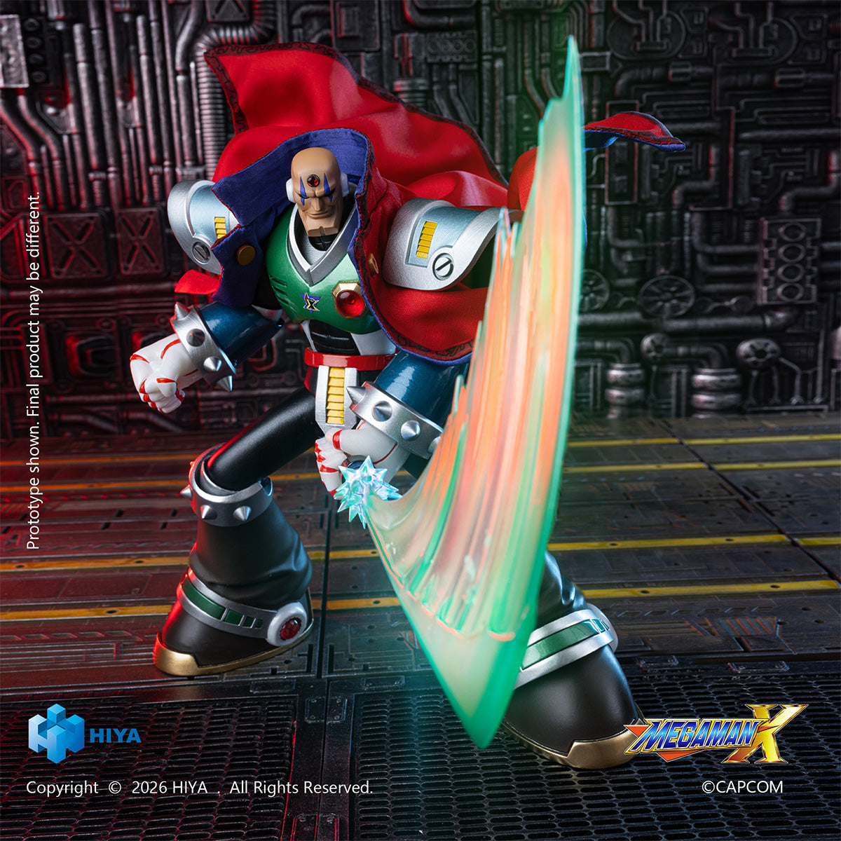 HIYA ロックマンX シグマ EBM0188 可動フィギュア 塗装済み 完成品
