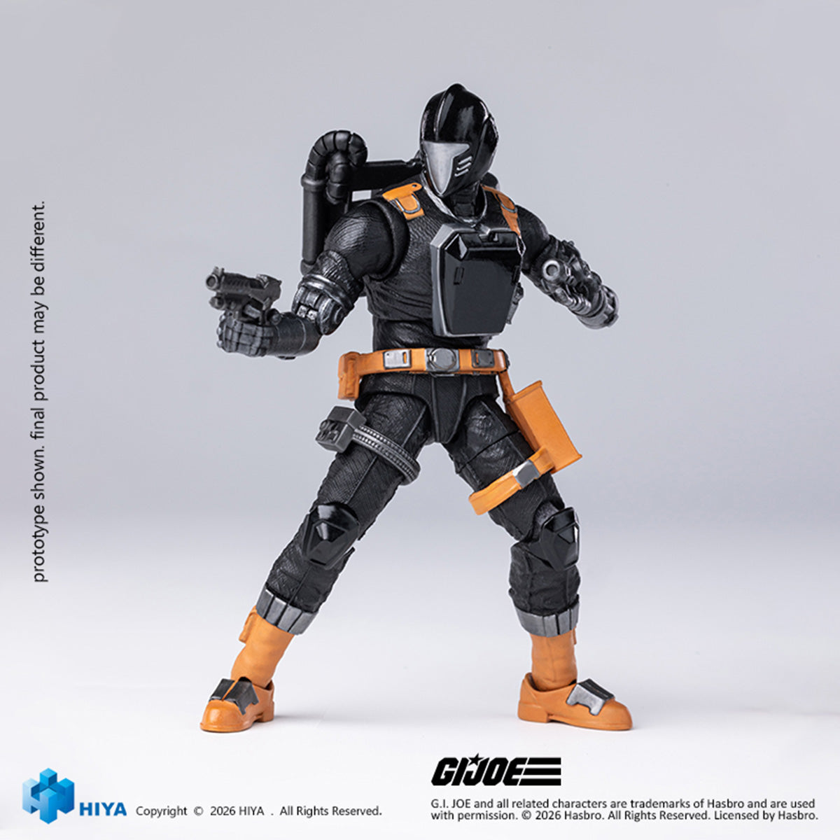 HIYA 1/18 G.I.ジョー B.A.T. EMG0480 アクションフィギュア 塗装済み 完成品