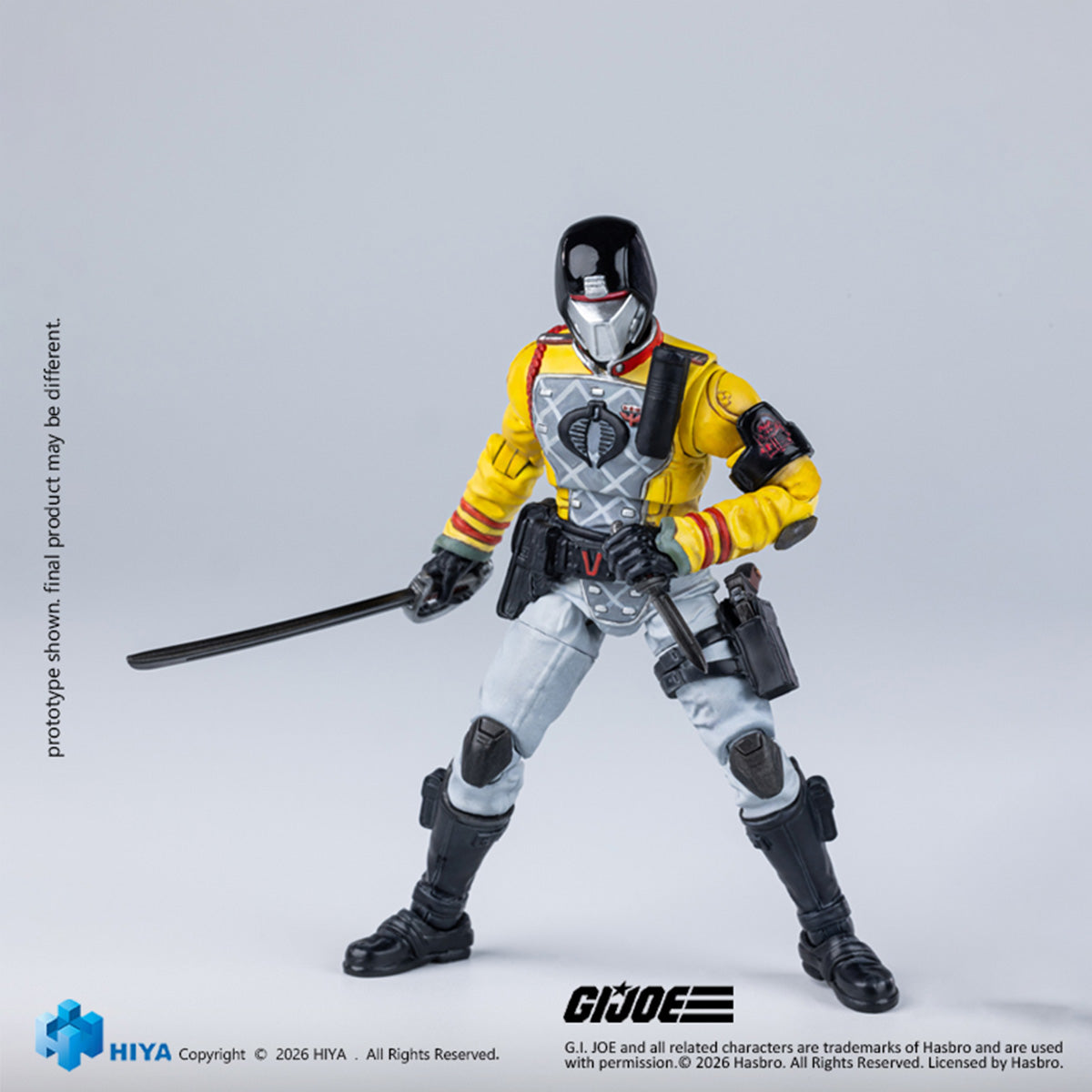 HIYA 1/18 G.I.ジョー パイソンパトロール クリムゾン・ガード EMG0515 アクションフィギュア 塗装済み 完成品