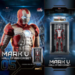ZDTOYS 1/10 アイアンマン 格納庫 ホール・オブ・アーマー 2.0 セット MK1-MK10 1910-01-10