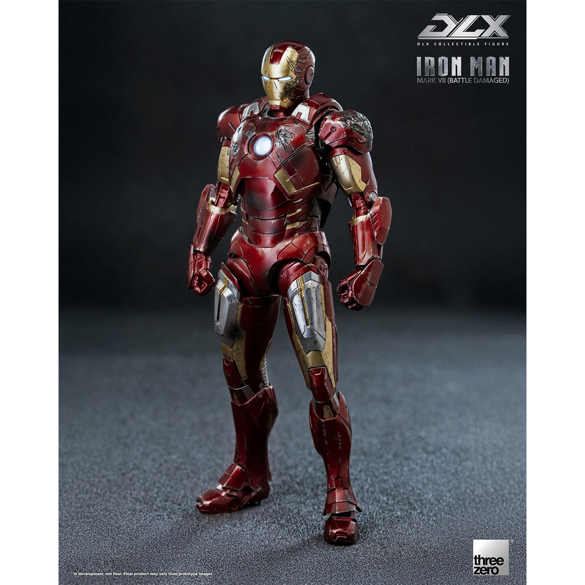 Threezero DLX アイアンマン・マーク7（バトルダメージ版） 3Z09690C0