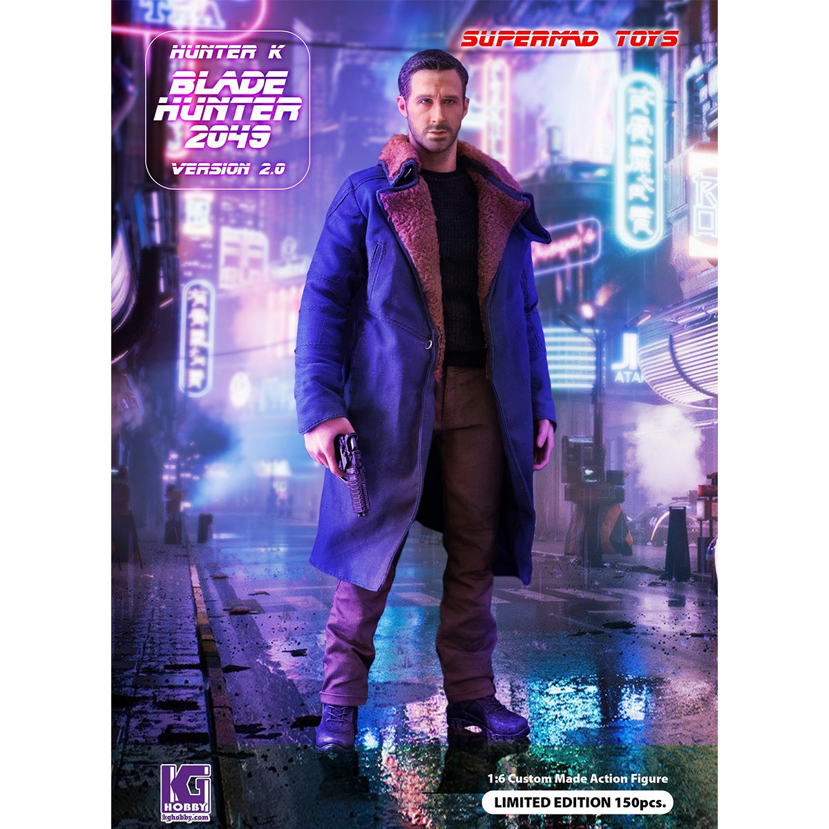HiPlay SUPERMAD TOYS 1/6スケール 『ブレードランナー 2049』 エージェントK 2.0 可動フィギュア 塗装済み 完成品 アクションフィギュア