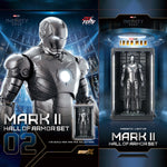 ZDTOYS 1/10 アイアンマン 格納庫 ホール・オブ・アーマー 2.0 セット MK1-MK10 1910-01-10