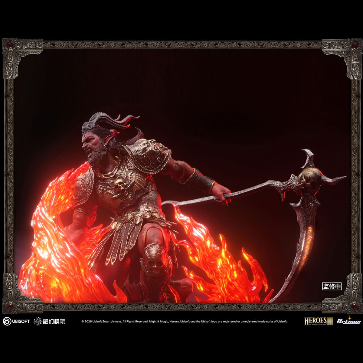 HiPlay 融幻模玩 Fusion Fantasy 1/12 ヒーローズ・オブ・マイト・アンド・マジックIII アークデビル FTM3-02 可動フィギュア 塗装済み 完成品 アクションフィギュア