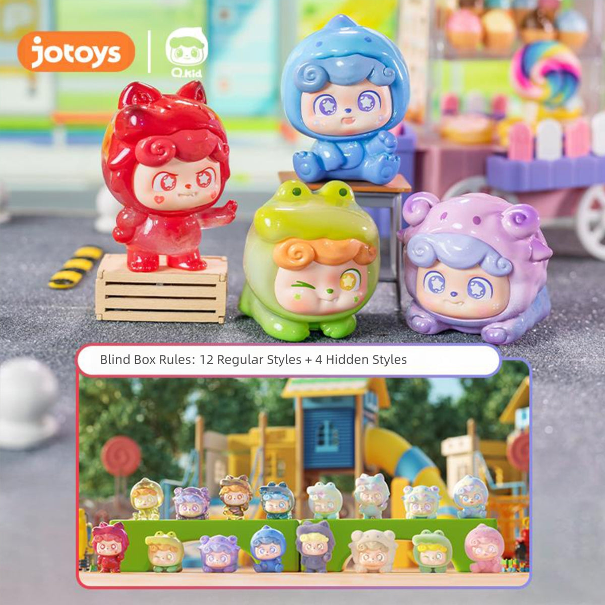 HiPlay JOTOYS キューボ秘密特殊Q隊 miniシリーズ ブラインドボックス