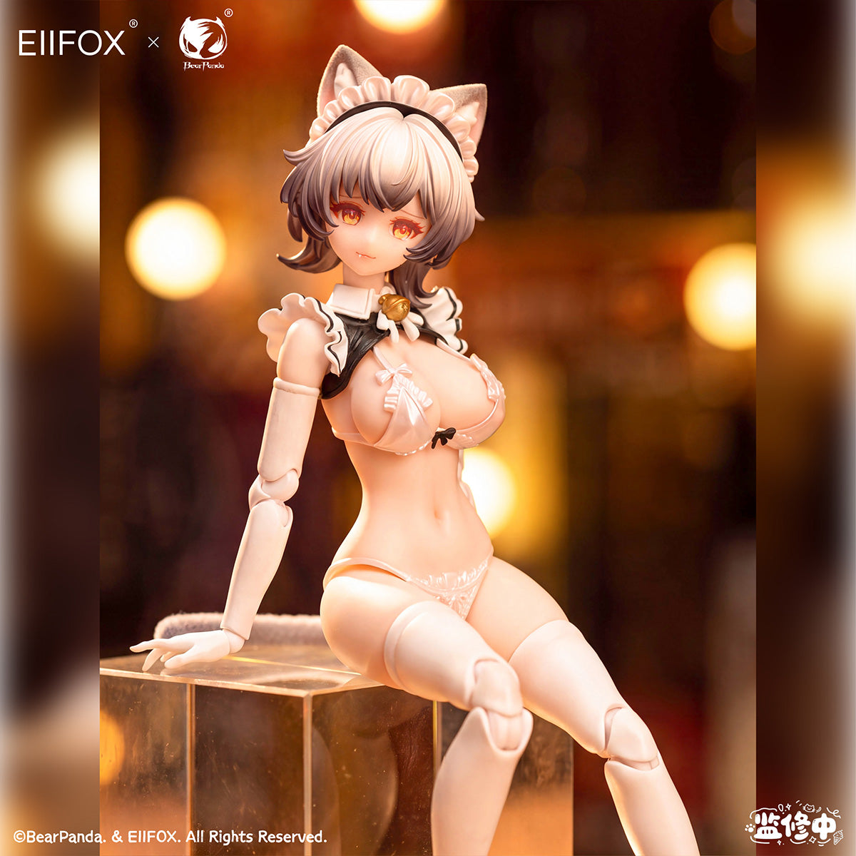 BearPanda 1/12 猫メイド 小布丁 プリン