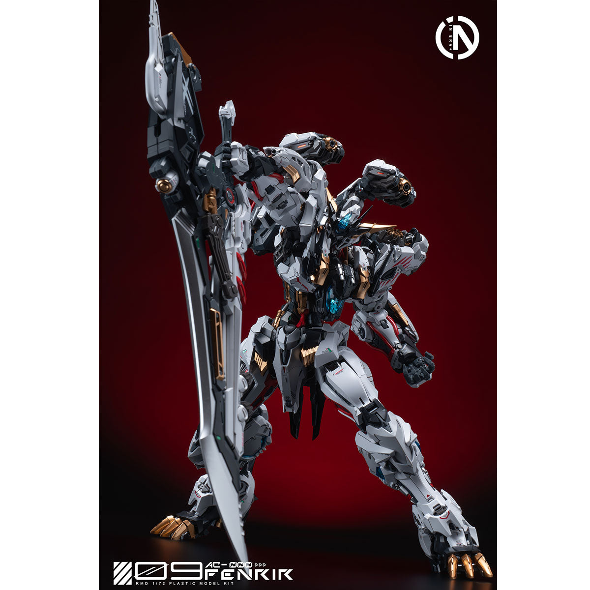 HiPlay 無限新星 INERA+ 芬里爾 フェンリル FENRIR FNR009 1/72 色分け済みプラモデル 組み立てキット