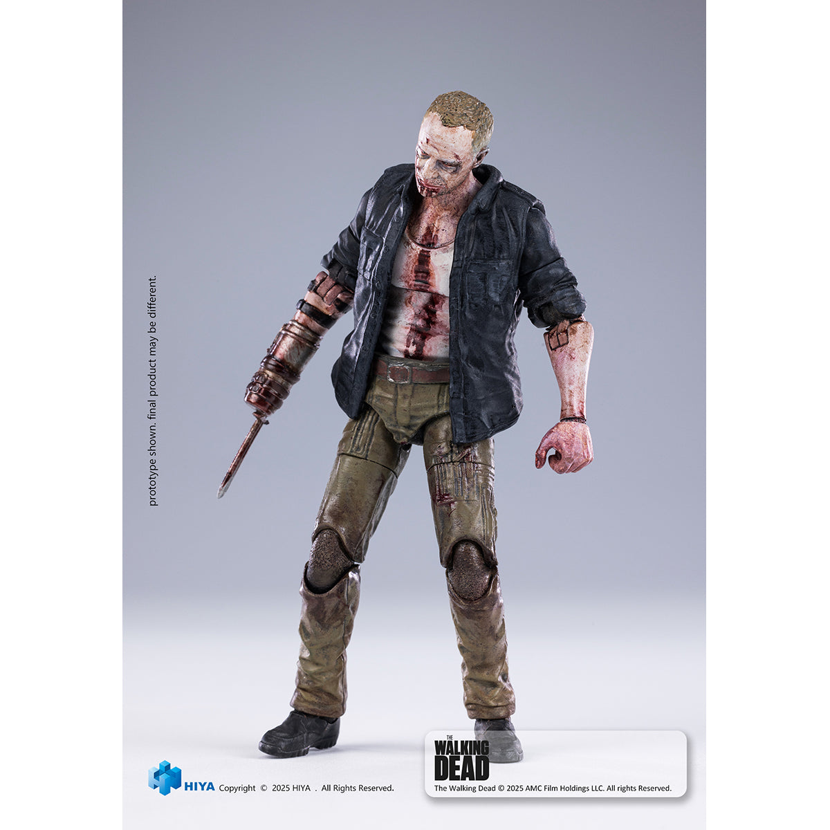 HIYA 1/18 ウォーキング・デッド モラレス ウォーカー形態 EMW0321 アクションフィギュア 塗装済み 完成品
