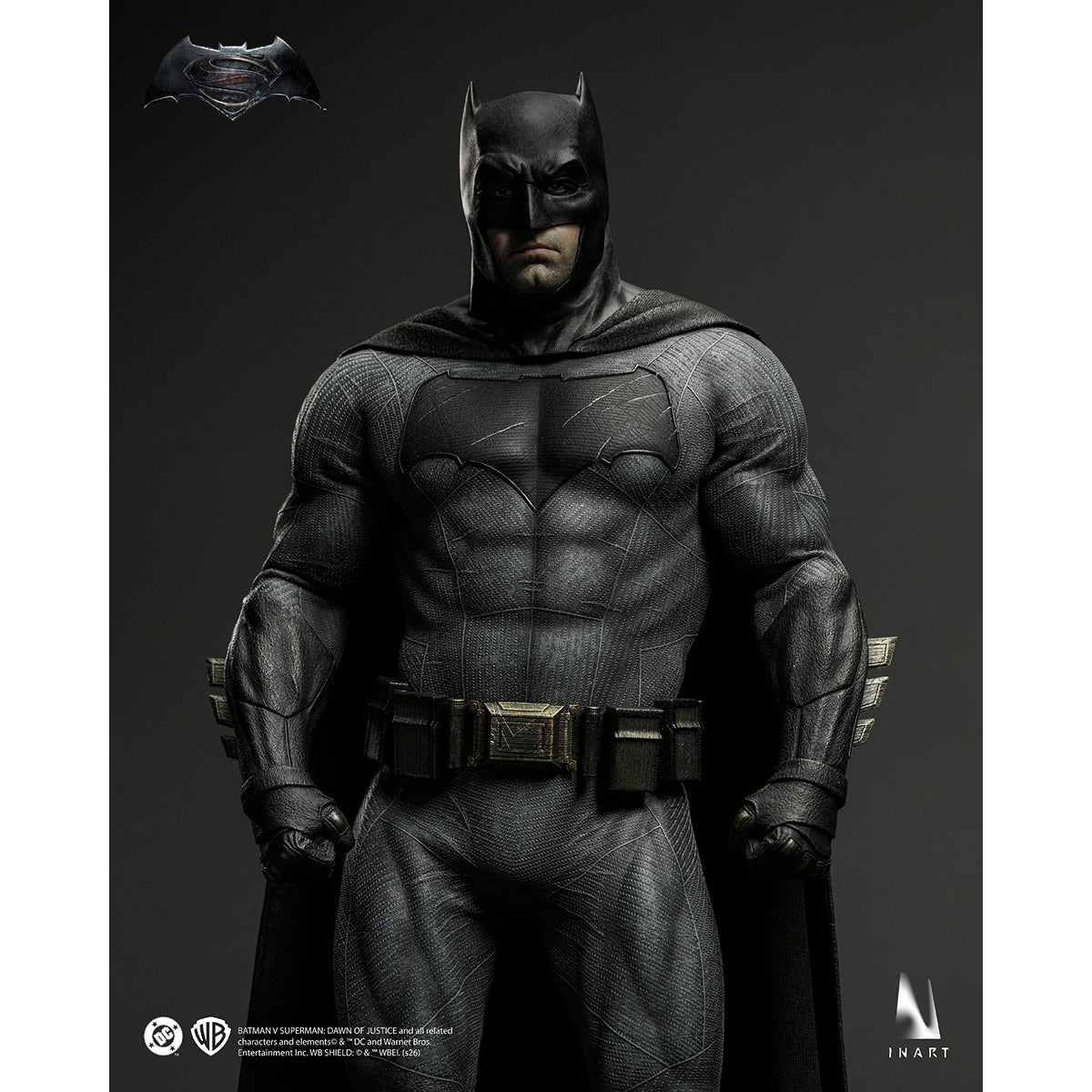 HiPlay INART 『バットマン vs スーパーマン ジャスティスの誕生』 バットマン 1/6 Ag A034 可動フィギュア 塗装済み 完成品