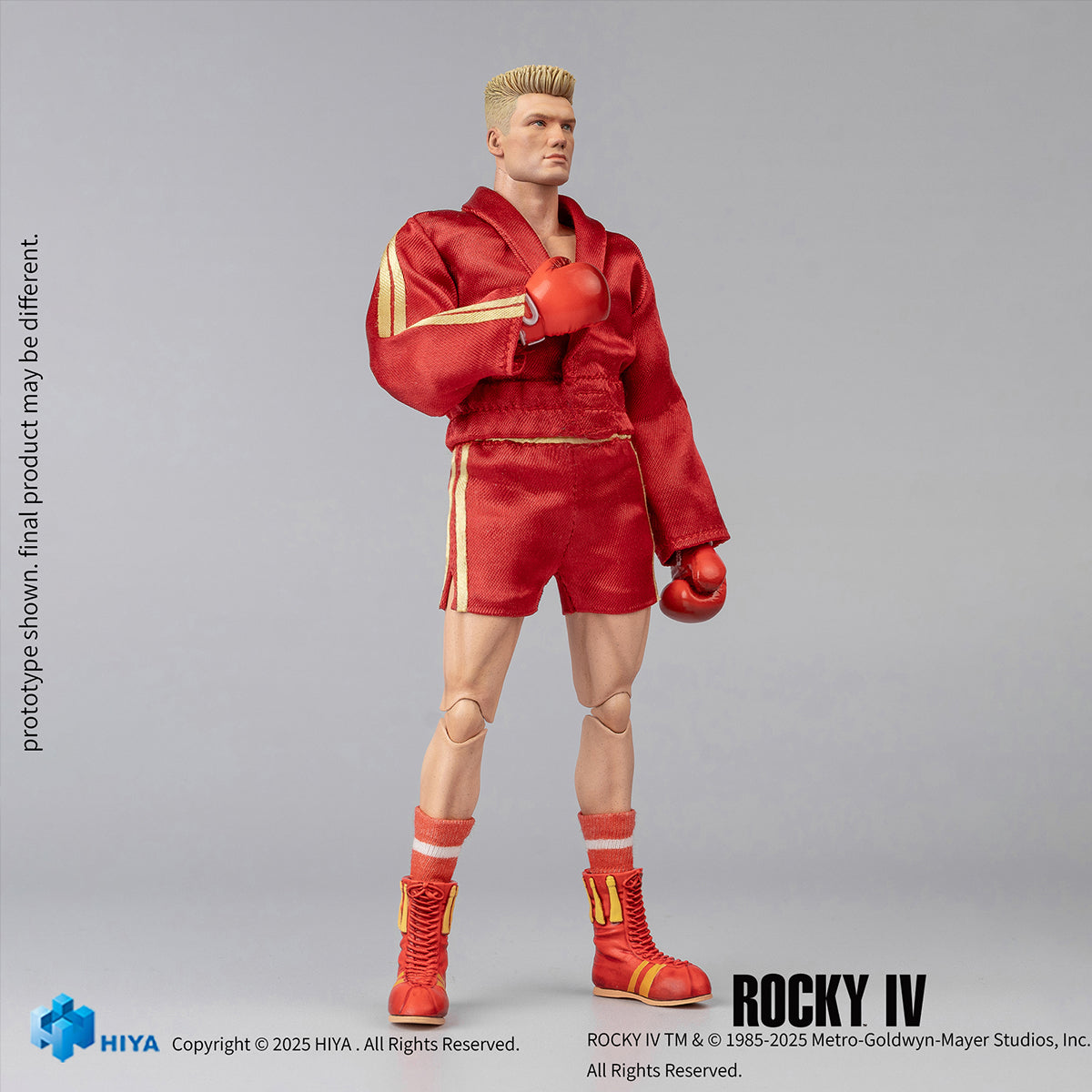 HIYA 1/12 ワン・トゥエルフ ロッキー4 イワン・ドラゴ ESR0227 アクションフィギュア 塗装済み 完成品