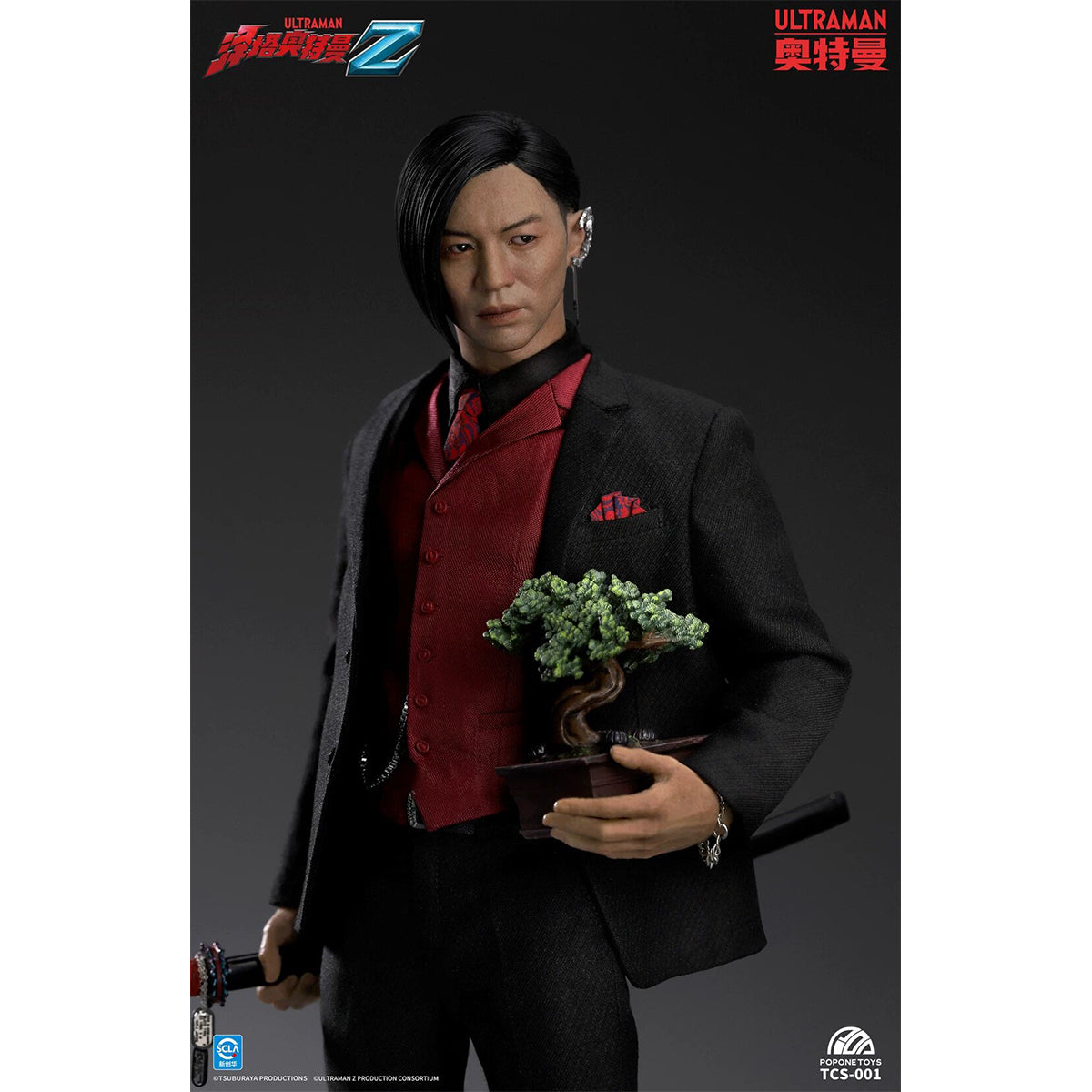HiPlay POPONETOYS TCS-001 ウルトラマンZ ジャグラス ジャグラー 1/6 アクションフィギュア 可動フィギュア 塗装済み 完成品