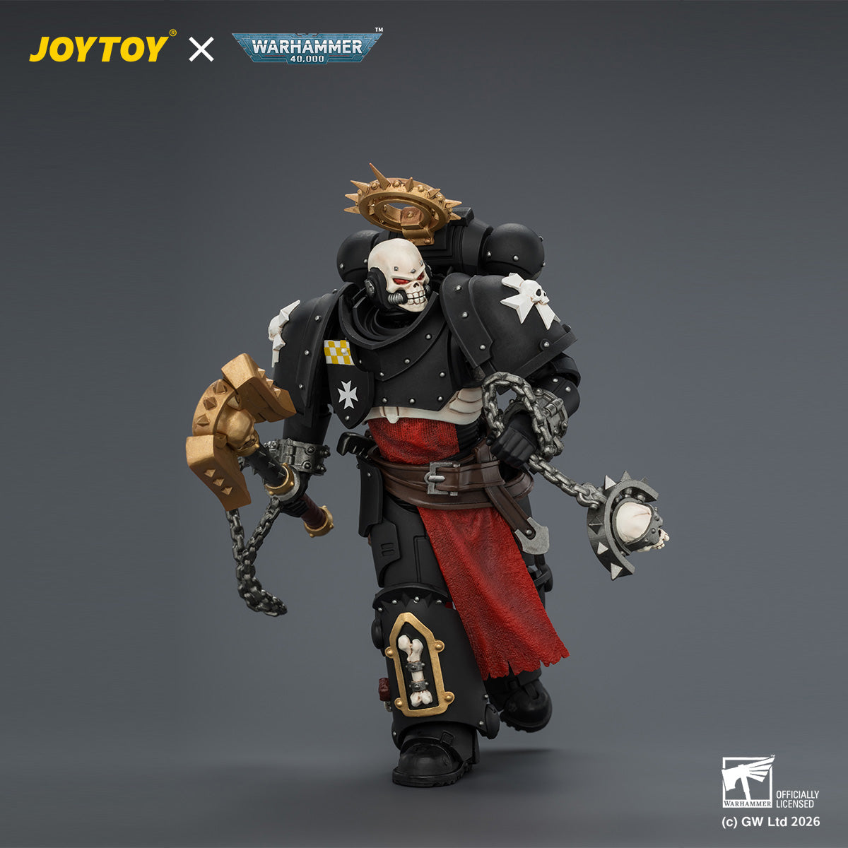 JOYTOY 1/18 ブラック・テンプラー ジャッジシアー2（メイス・オブ・ジャスティス＆アブソルヴァー・ボルトピストル装備） JT04872