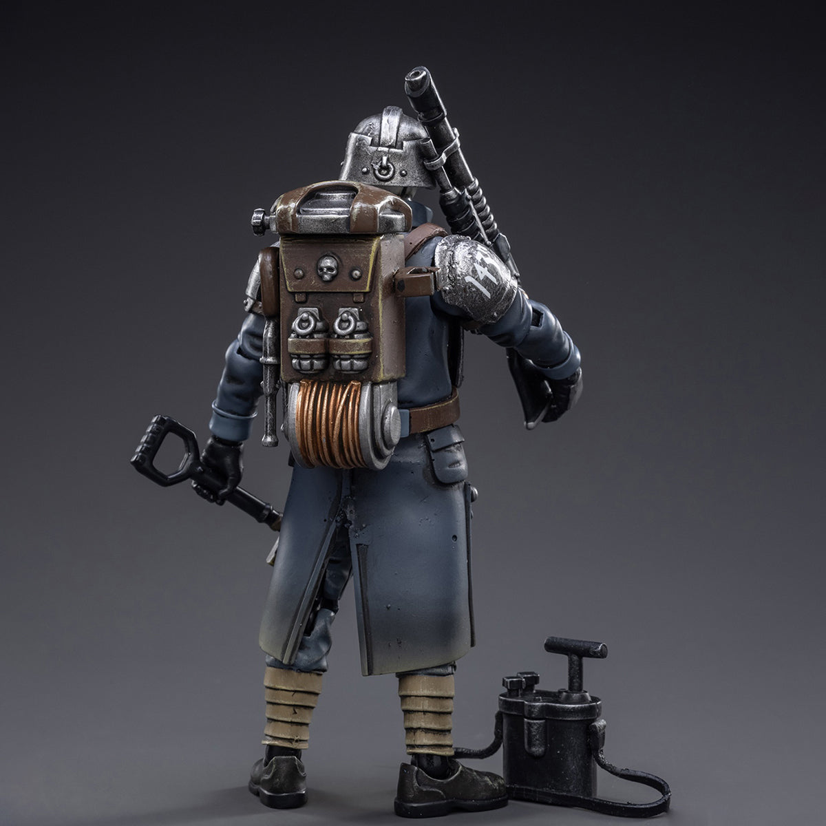 JOYTOY 1/18 アストラ・ミリタルム クリーグ・デスコーア ベテラン・スクワッド 可動フィギュア 塗装済み 完成品