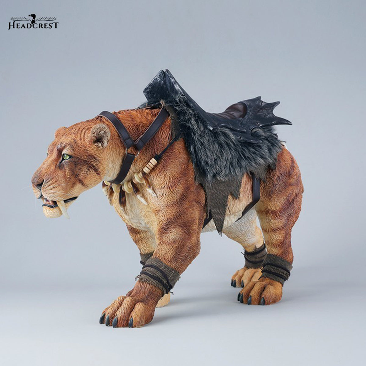 HiPlay HEADCREST 遠古の剣歯虎 H2603 塗装済み完成品フィギュア 動物スタチュー