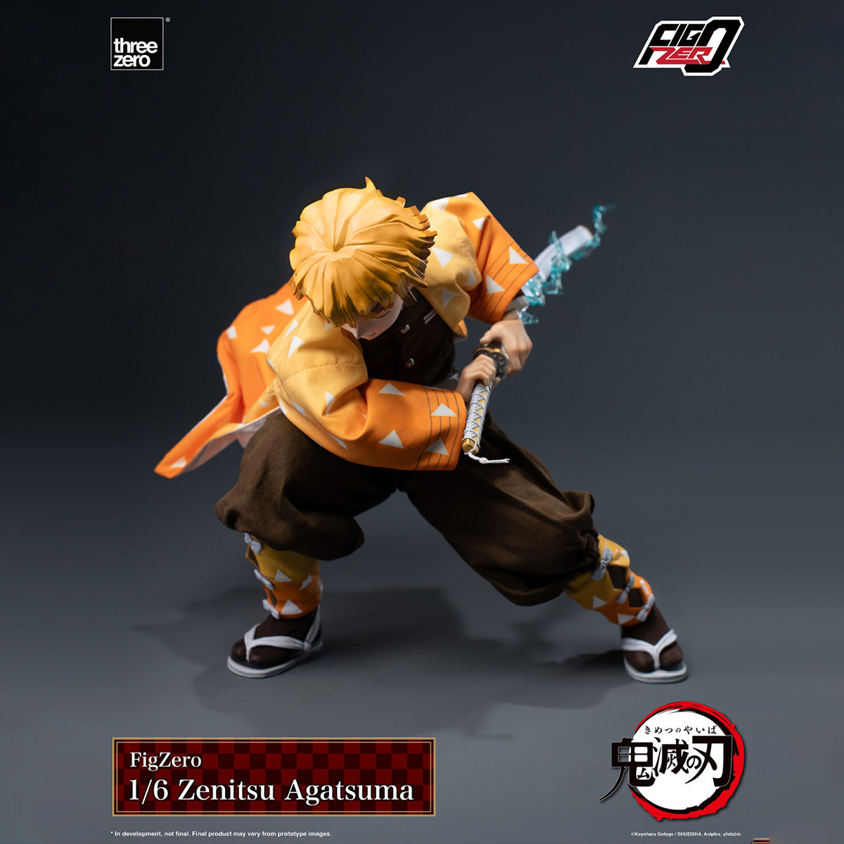 Threezero 1/6 『鬼滅の刃』 FigZero 我妻善逸 3Z06690W0 キャラクター