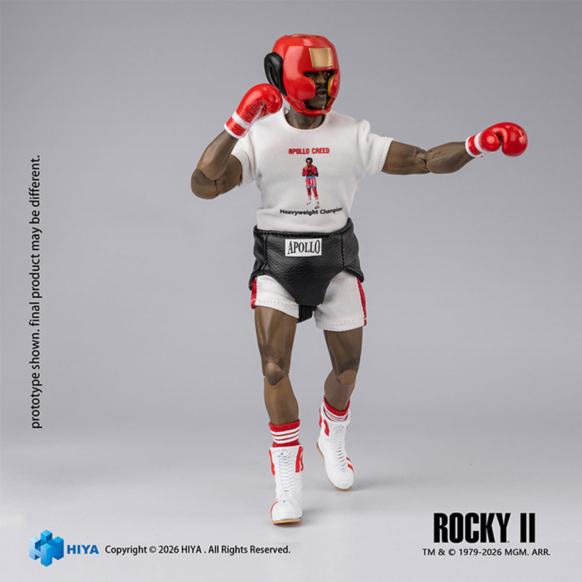 HIYA 1/12 ロッキー 2 アポロ・クリード ESR0194 アクションフィギュア 塗装済み 完成品