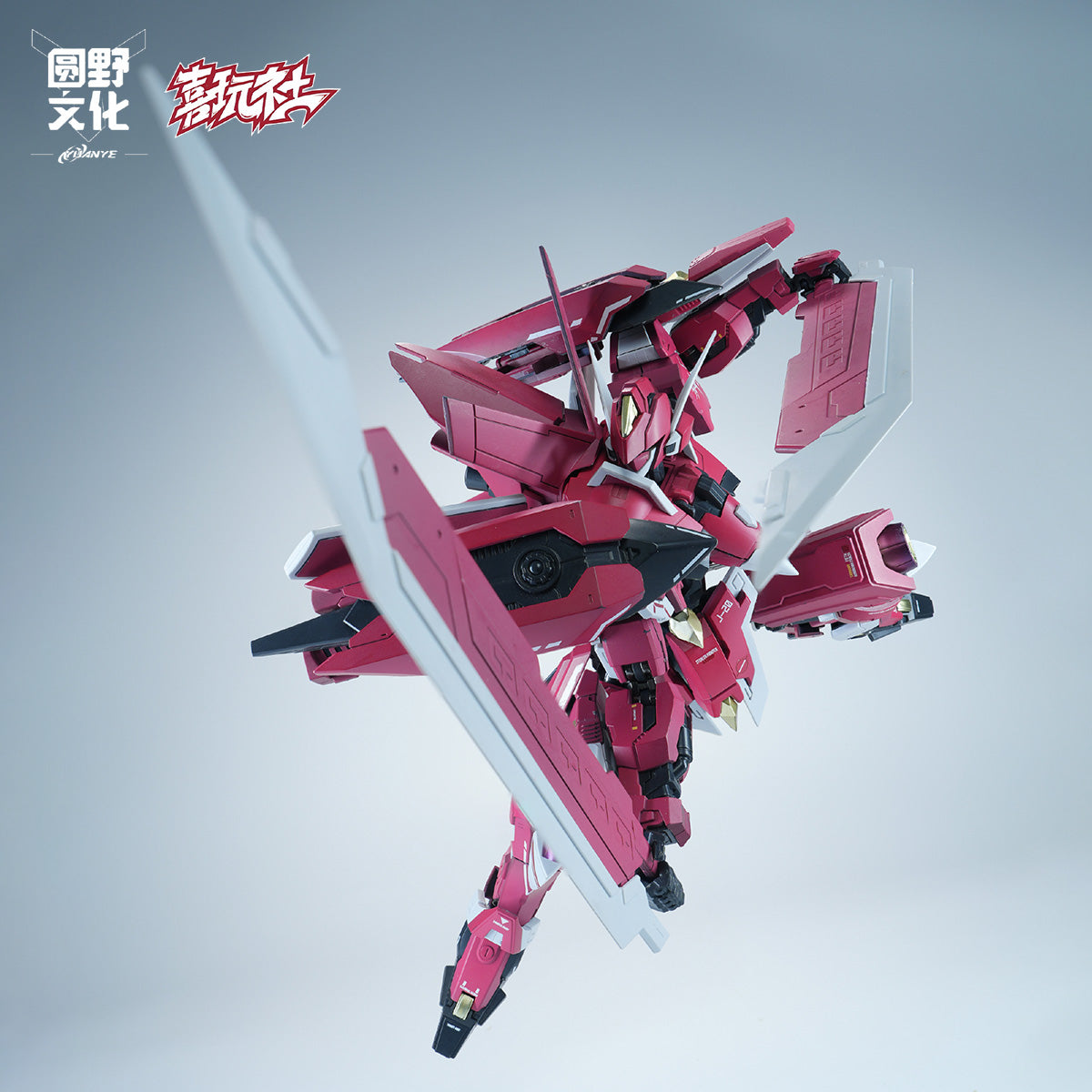 龍魂戦機 蒼威 燼赤鎏金 レッド塗装済みVer. J-20