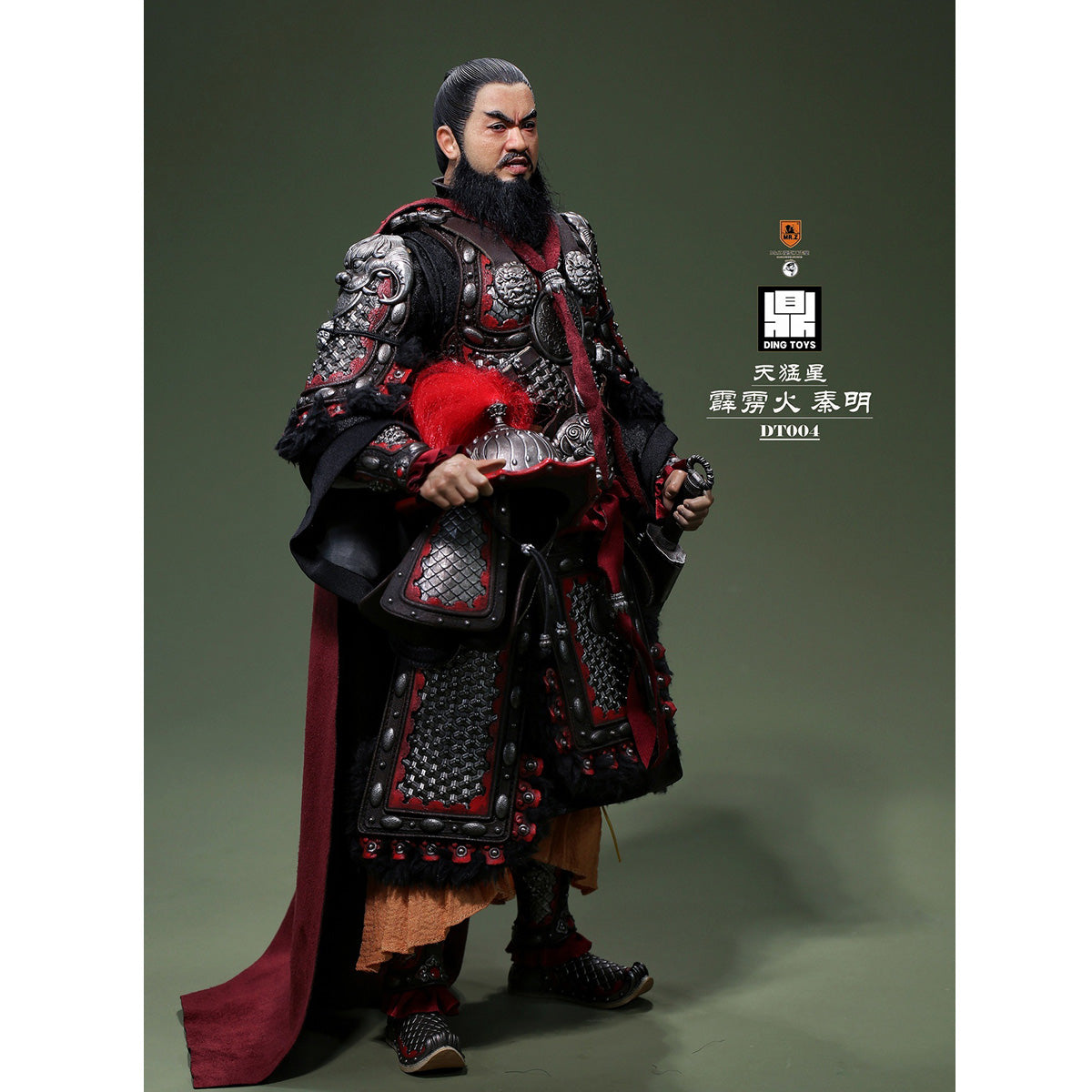 HiPlay Mr.Z 1/6 天猛星 霹靂火 秦明 DT004 可動フィギュア 塗装済み 完成品 アクションフィギュア