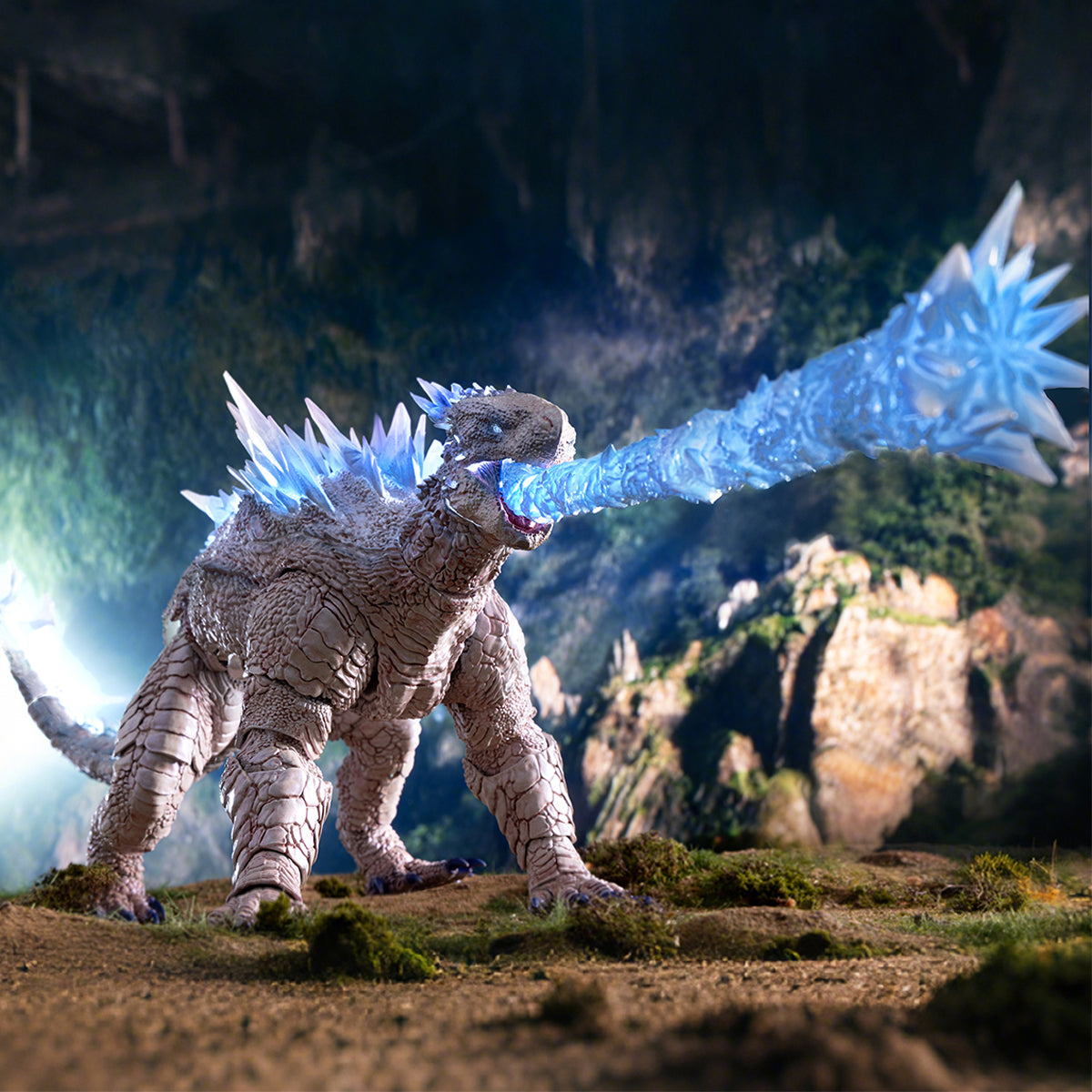 HiPlay HIYATOYS ゴジラvsコング 新たなる帝国 Shimo しも 氷結ブレスVer EBG0312 可動フィギュア 塗装済み 完成品 モンスター