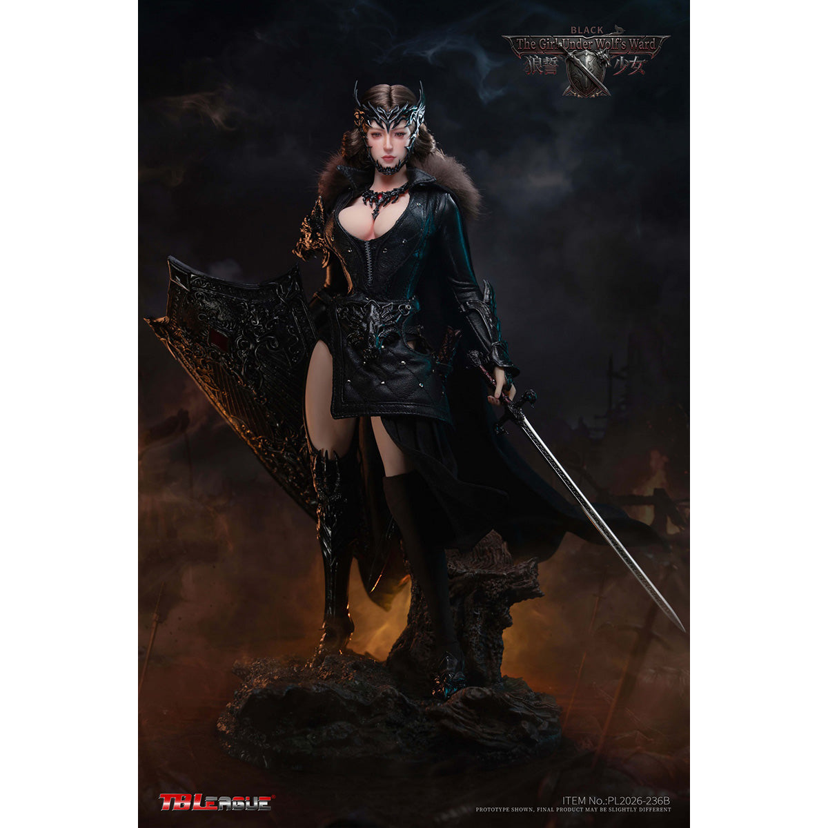 HiPlay TBLeague 1/6 ザ・ガール・アンダー・ウルフズ・ウォード 可動フィギュア 塗装済み 完成品 アクションフィギュア
