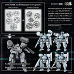 HiPlay Three zero 1/100 機甲戦線 ガシャポンモデル 第一弾 PARACRAX MER0466W0 色分け済みプラモデル 組み立てキット