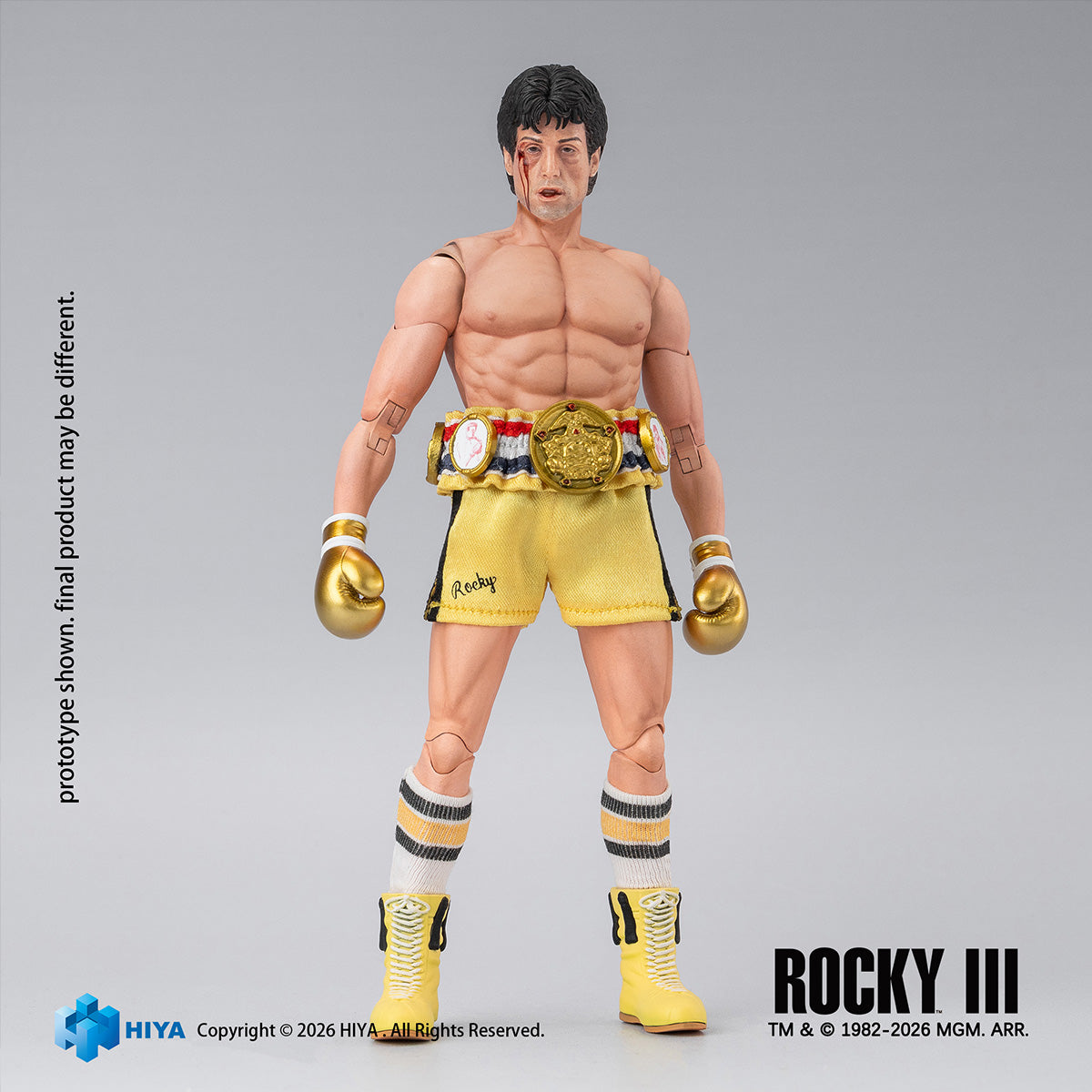 HiPlay HIYA 1/12 ロッキー・バルボア ボクサー版 ESR0215 可動フィギュア 塗装済み 完成品 アクションフィギュア