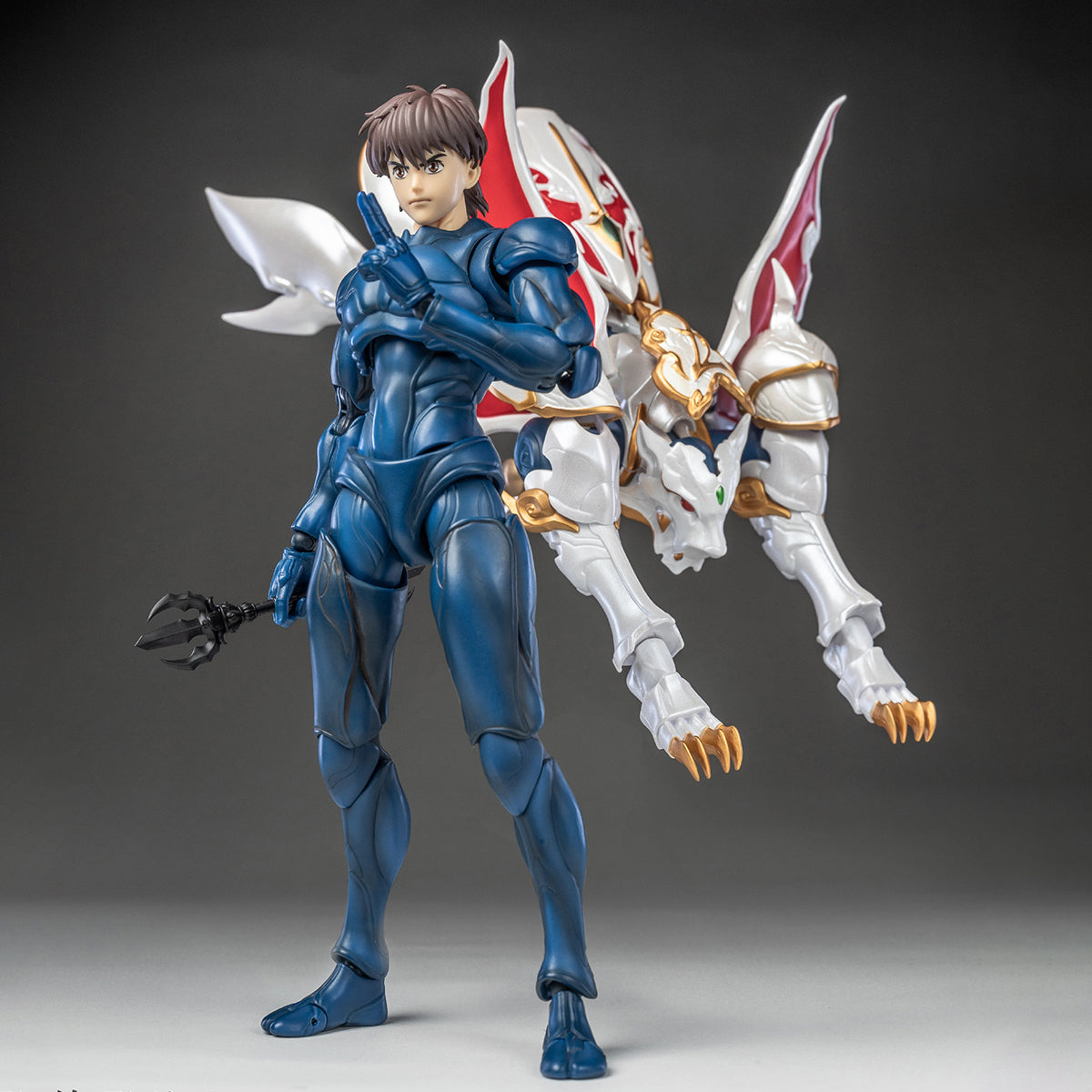 HiPlay Yolopark 天空戦記 修羅王一平 全高約180mm 色分け済みプラモデル 組み立てキット