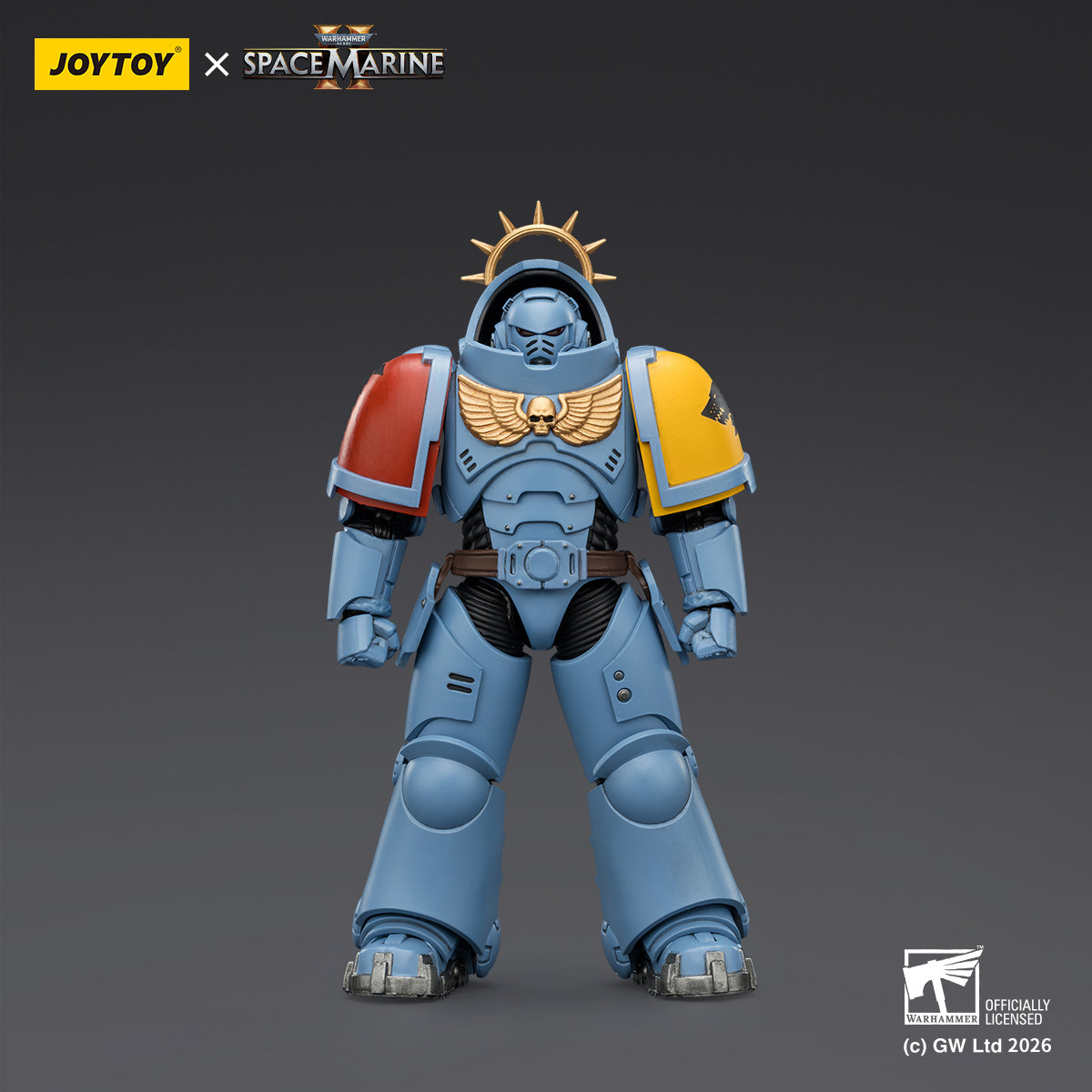 HiPlay JOYTOY 1/18 ウォーハンマー40,000（ゲーム版）ヘヴィ・インターセッサー  ヘヴィ・ボルトライフル＆ボルトピストル装備 可動フィギュア 塗装済み 完成品