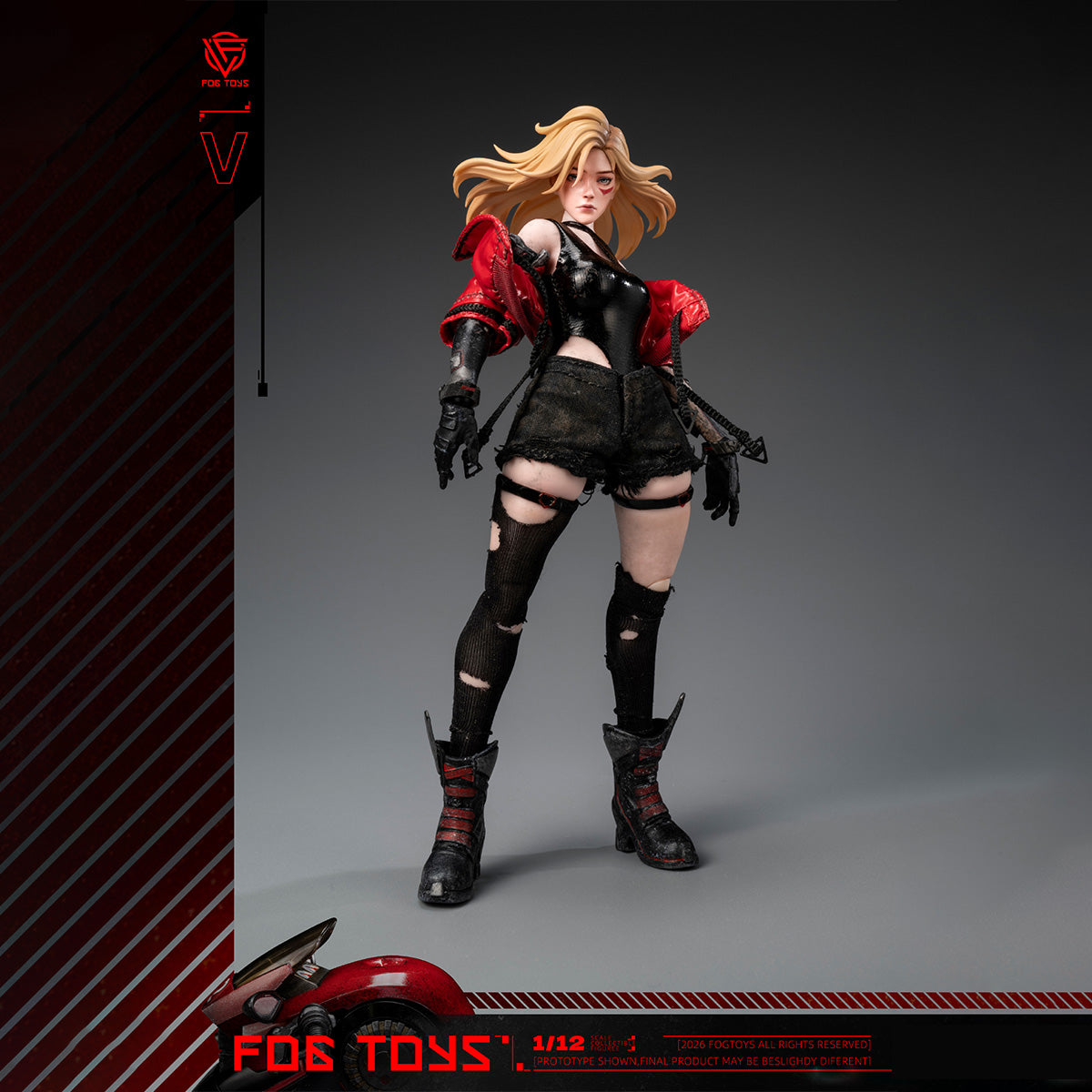 FOGTOYS 1/12 EA-03 バイカーガール