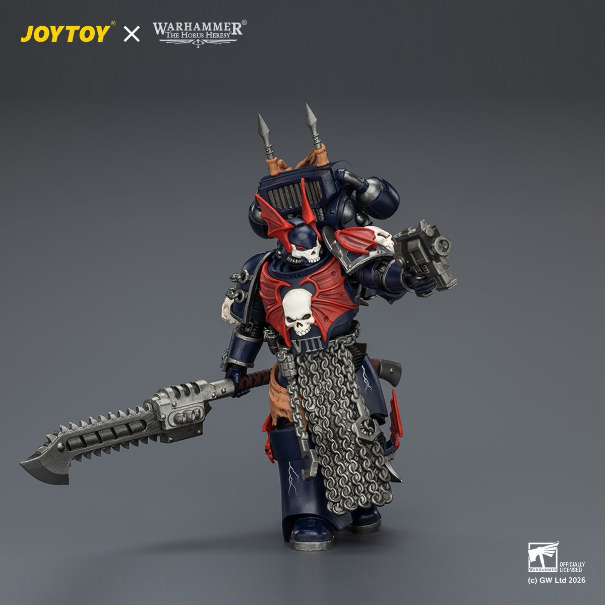 JOYTOY 1/18 ナイト・ロード ジャンプパック装備レギオン・プレトール JT04377 可動フィギュア 塗装済み 完成品