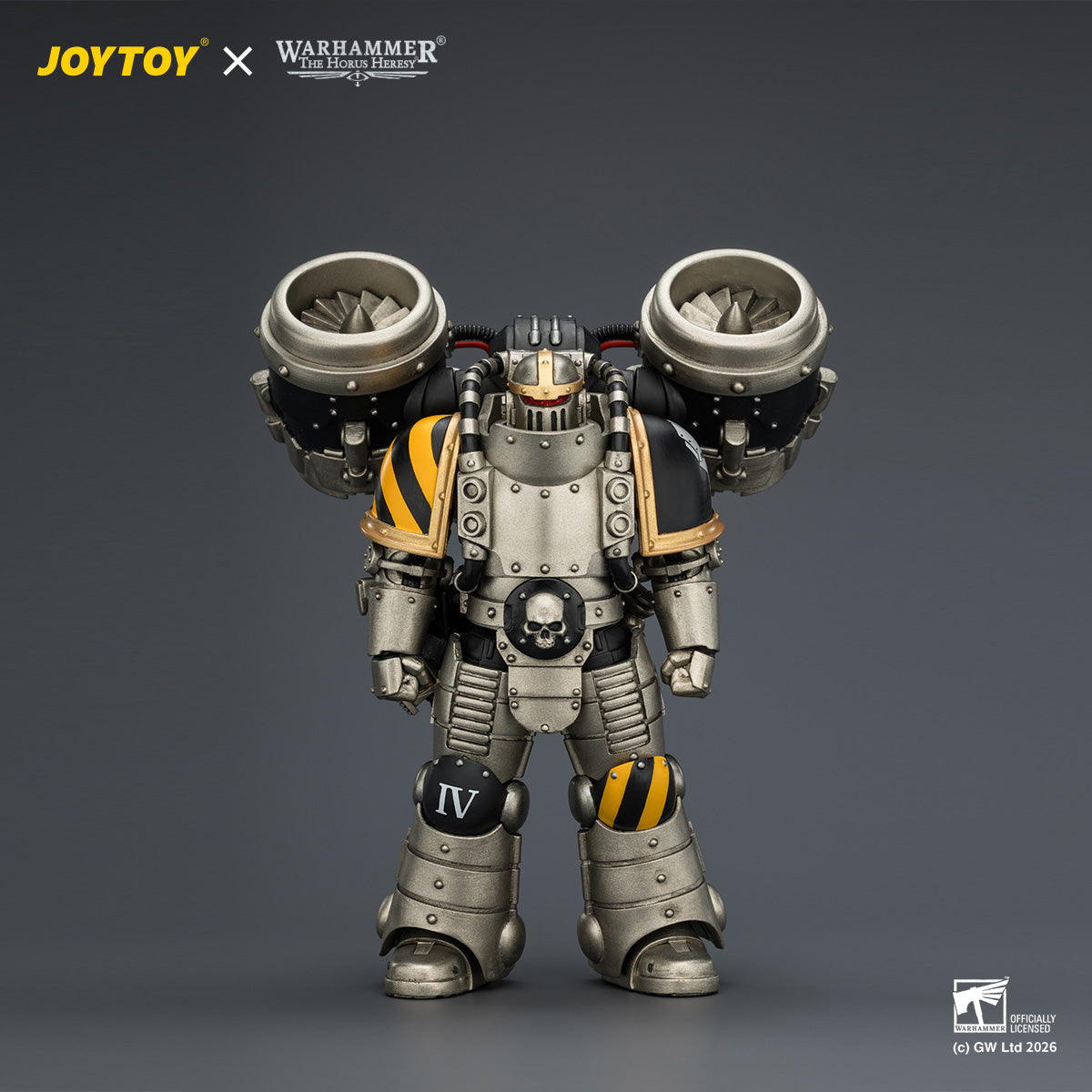 HiPlay JOYTOY 1/18 アイアン・ウォリアー MkII アサルト・レジオネア 2（ボルトピストル＆ヘヴィ・チェーンアックス装備） JT04506 可動フィギュア 塗装済み 完成品