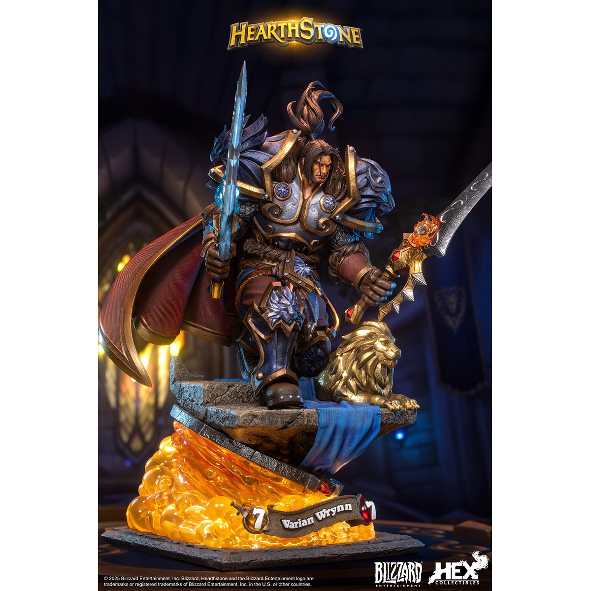 Blizzard 1/10 ハースストーン ヴァリアン・リン スタチュー HEXHS18