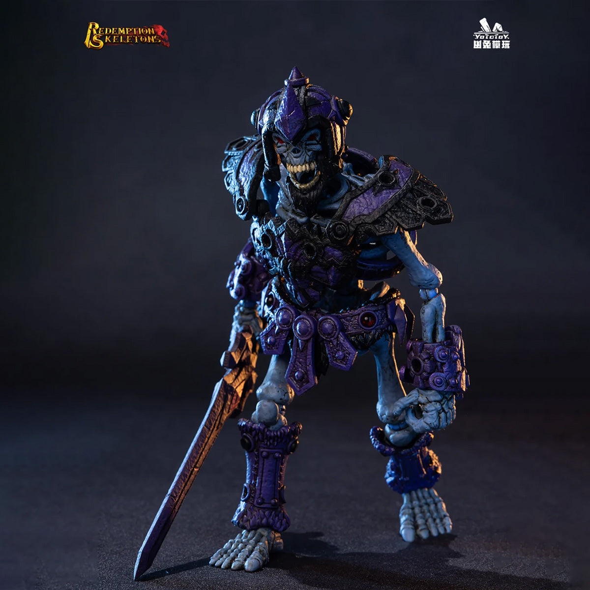 幽兎モデル 1/12 骸骨召喚師 YTSS-005 可動フィギュア 塗装済み 完成品