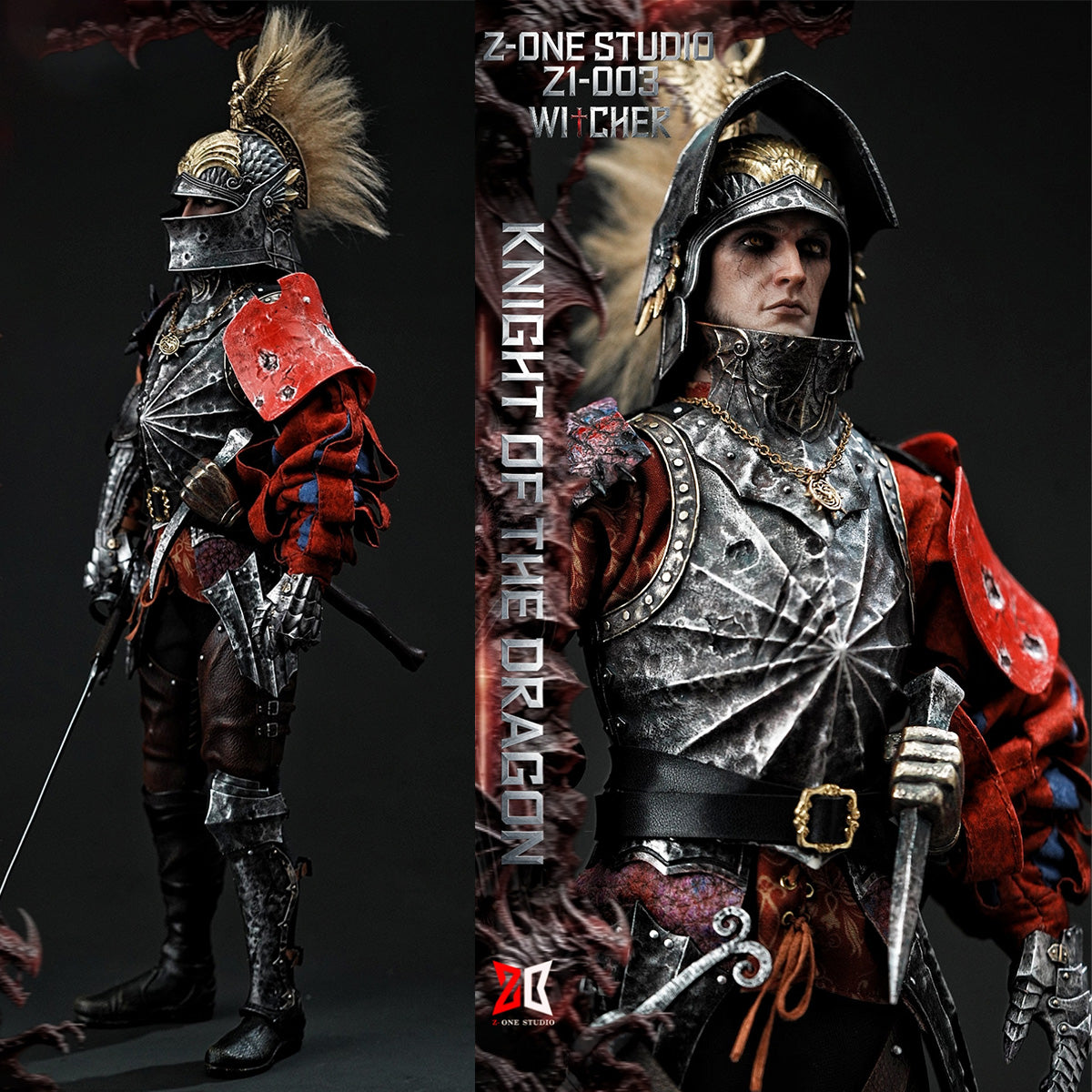 Z-ONE STUDIO 1/6 ナイト・オブ・ザ・ドラゴン 竜騎士 Z1-003