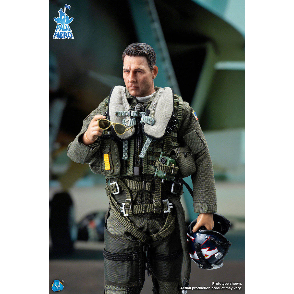 HiPlay DID 1/12 アメリカ海軍戦闘機兵器学校 教官 F/A-18E パイロット ミッチェル大尉 XM80031 可動フィギュア 塗装済み 完成品 アクションフィギュア